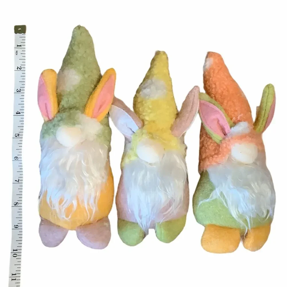 Easter Holiday Gnome decor - 3pc